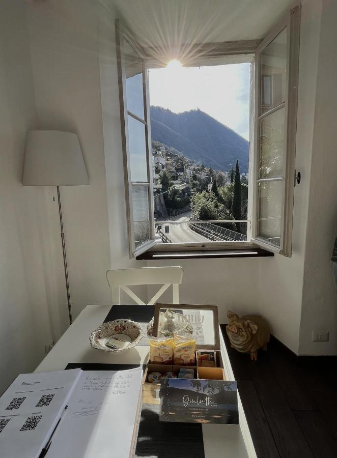 Casa Giulietta Caronti With View Of Lake Como Блевио Екстериор снимка